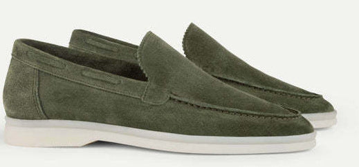 Isaac Rowley | Suede Loafers For Men