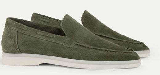 Isaac Rowley | Suede Loafers For Men