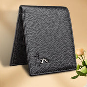 Genuine Leather Bifold Wallet