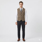 Sebastian Laurent | Vintage Tailored Vest For Men