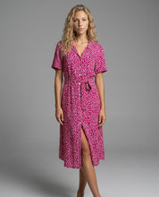 Lily Hargreaves | Floral Midi Shirt Dress For Women