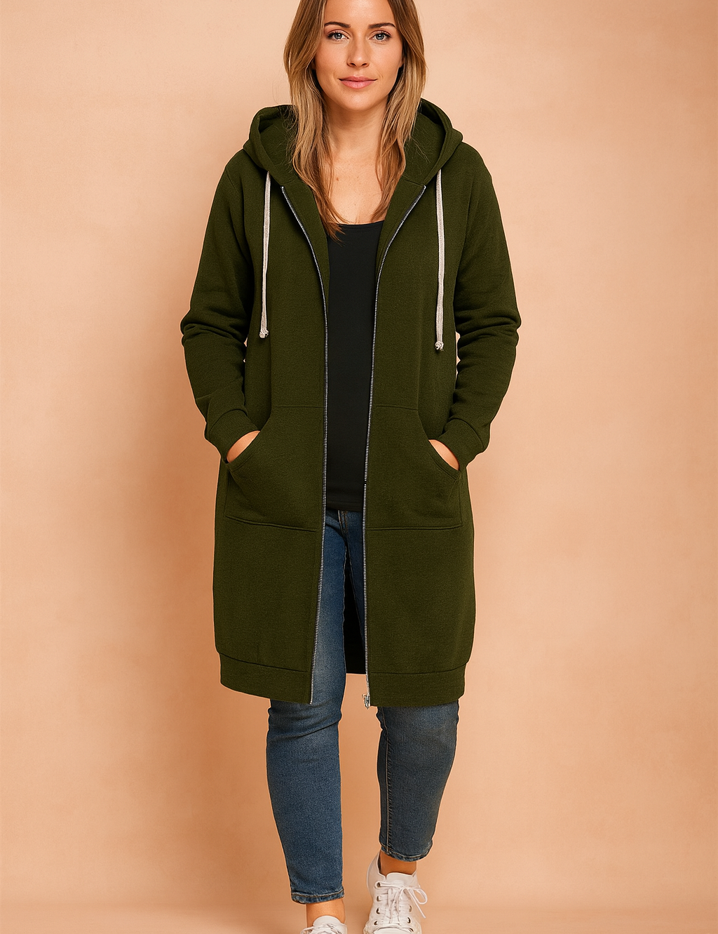 Adelyn Moretti | Long Knit Sweater For Women
