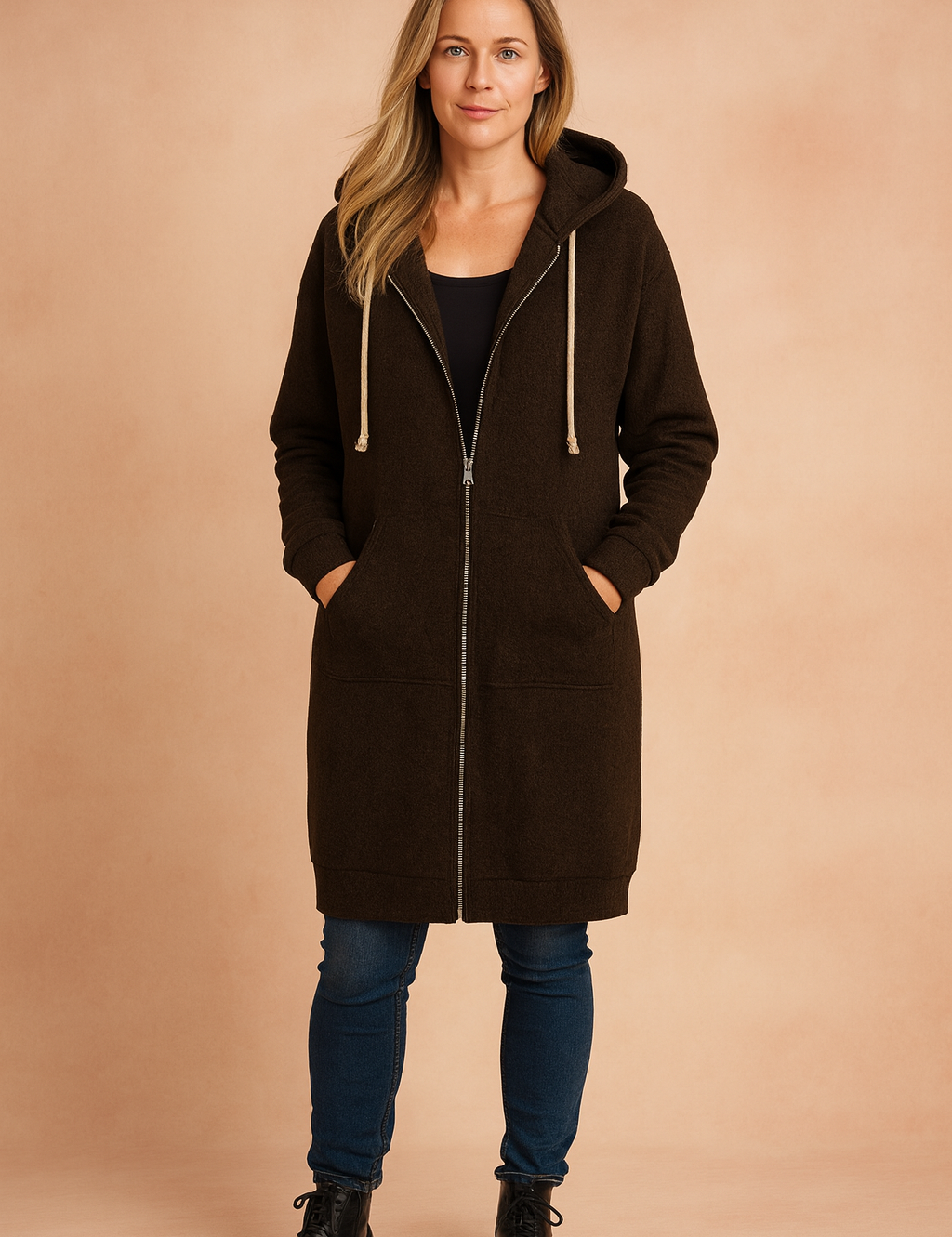 Adelyn Moretti | Long Knit Sweater For Women