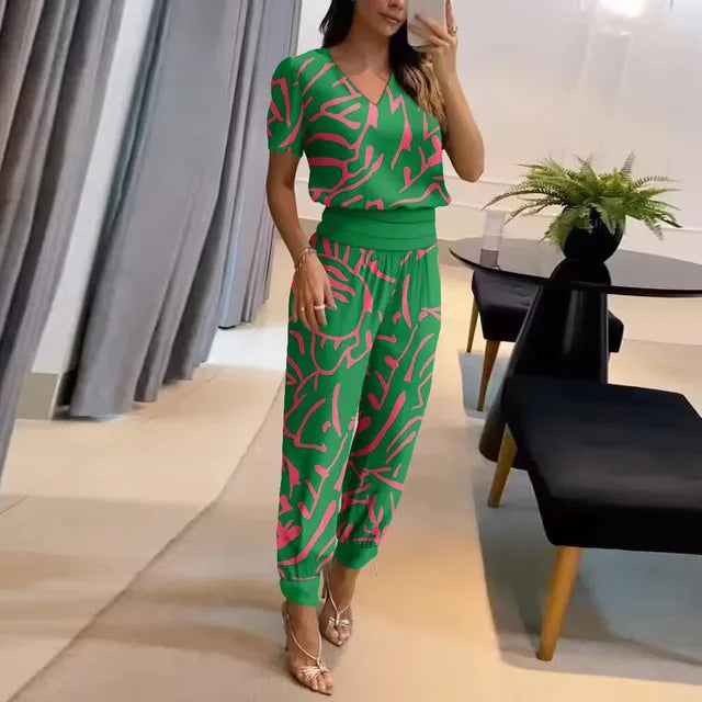 Élodie Marchand | Riviera Breeze Co-Ord Set For Women