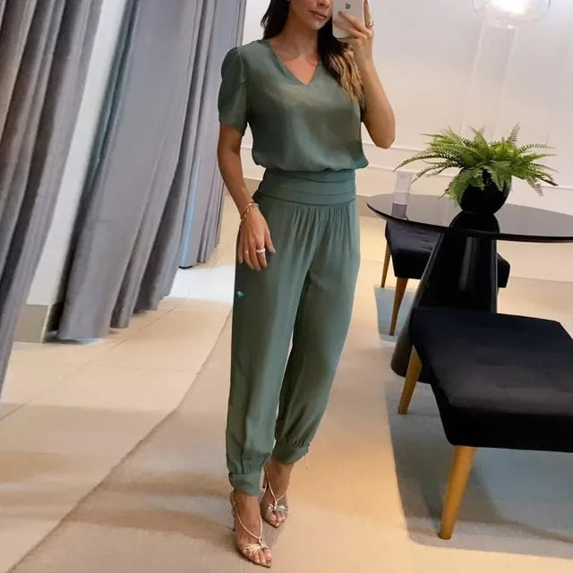 Élodie Marchand | Riviera Breeze Co-Ord Set For Women