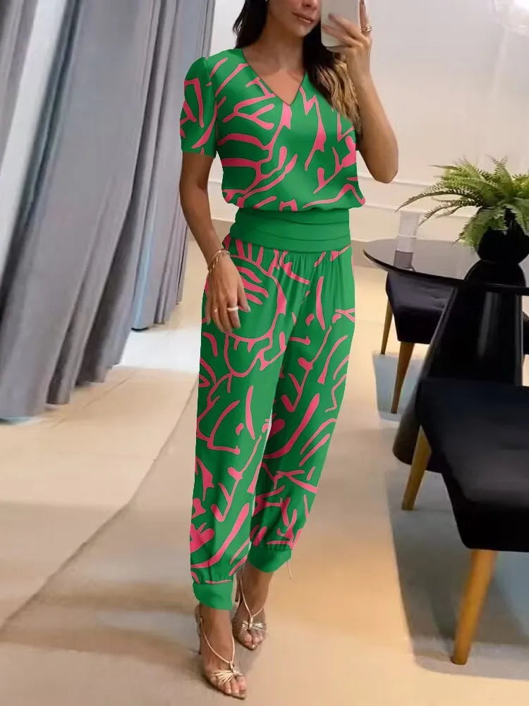 Élodie Marchand | Riviera Breeze Co-Ord Set For Women