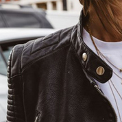 Sophie Laurent | Classic Leather Jacket For Women