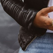 Sophie Laurent | Classic Leather Jacket For Women