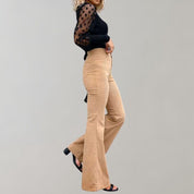 Giulia Bellini | High Waisted Flared Pants For Women