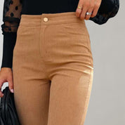 Giulia Bellini | High Waisted Flared Pants For Women