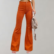 Giulia Bellini | High Waisted Flared Pants For Women