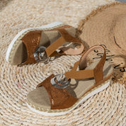 Marnie Redgrave | Espadrille Wedge Sandals For Women