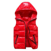 Harper Mitchell | Metallic Puffer Vest For Men