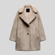 Charlotte Mitchell | Teddy Overcoat For Women