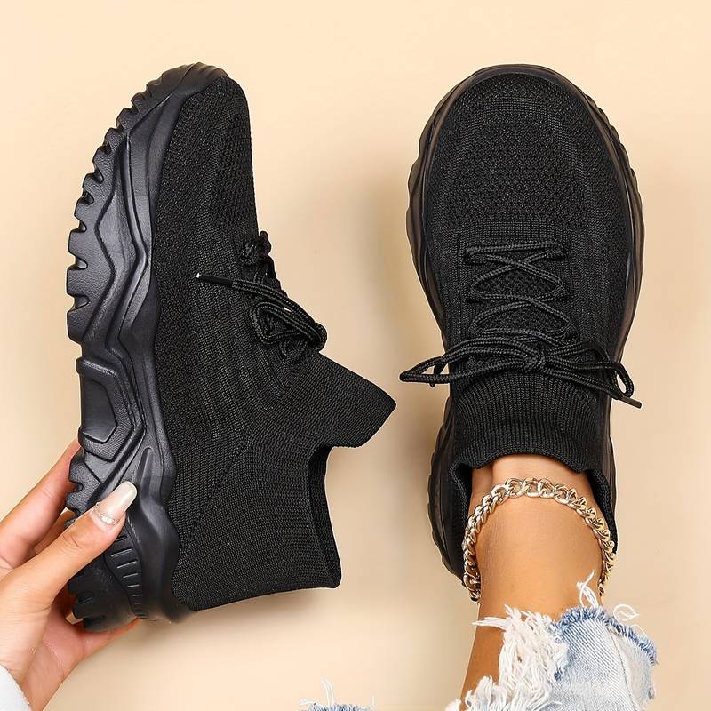 Zoe Parker | White Lace-Up Fashion Sneakers For Women