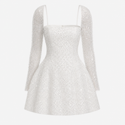 Arabella Kensington | Sparkling Long Sleeve Mini Dress For Women