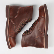 Alessandro Romano | Heritage Leather Work Boots For Men