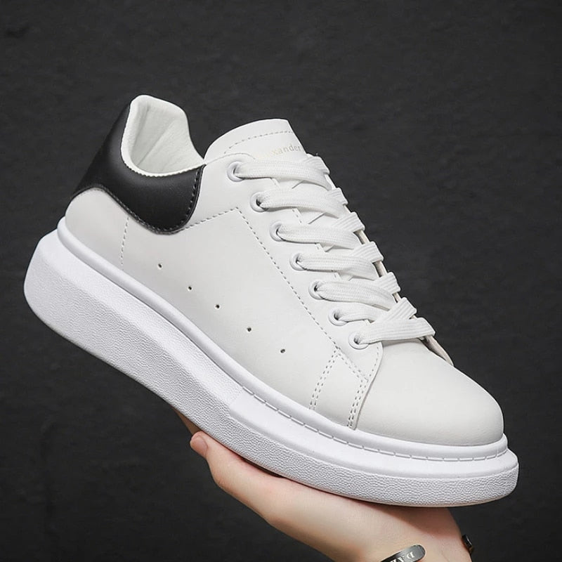 Leonardo Moretti | Minimalist White Sneakers For Men