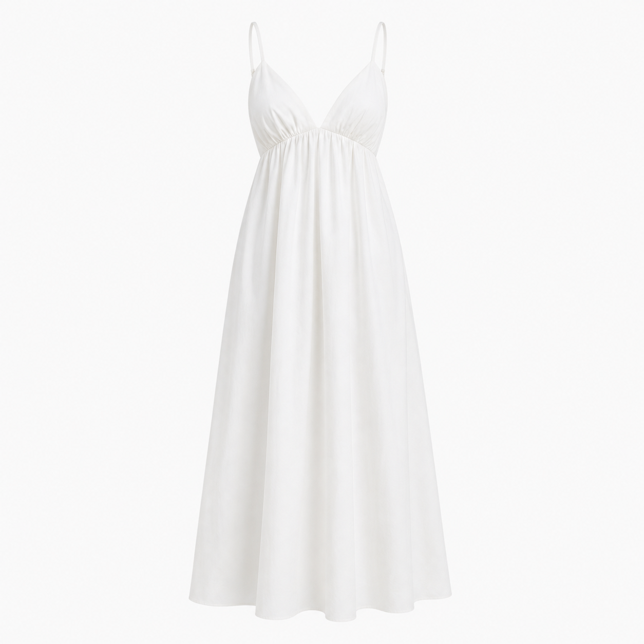 Ava Thornbury | Backless White Maxi Dress For Women