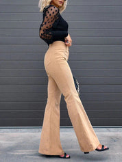 Sophie Delacroix | Tailored Flare Trousers For Women