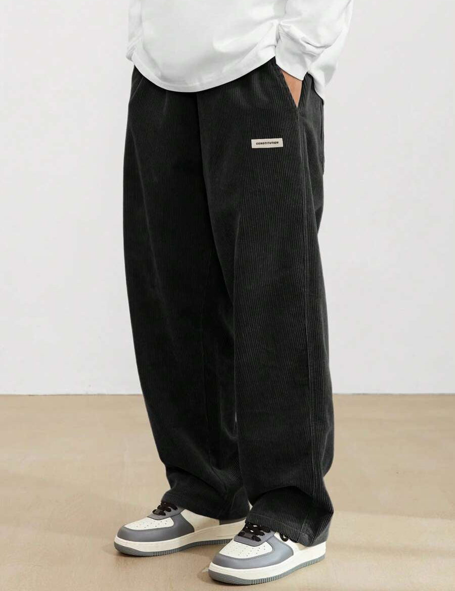 Andrew Chapman | Corduroy Wide Leg Trousers For Men