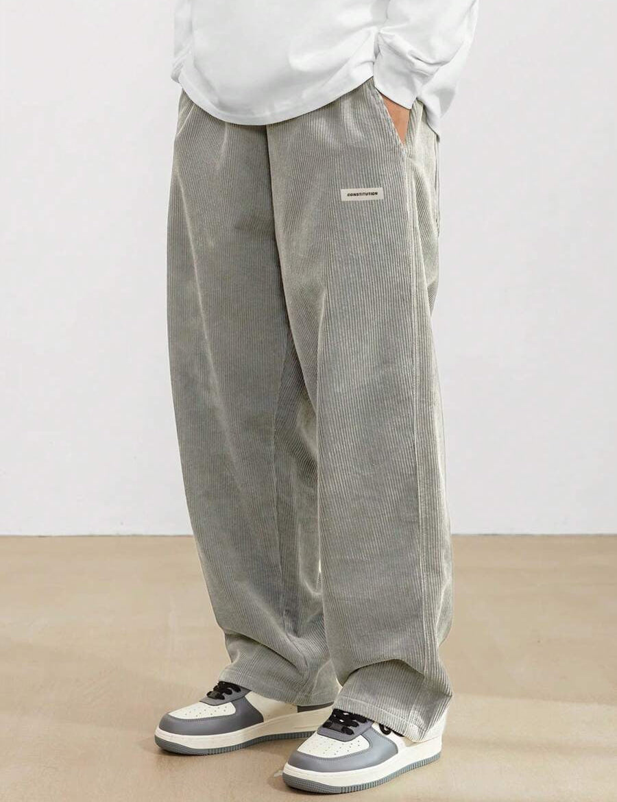 Andrew Chapman | Corduroy Wide Leg Trousers For Men