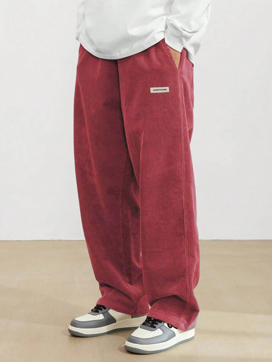 Andrew Chapman | Corduroy Wide Leg Trousers For Men