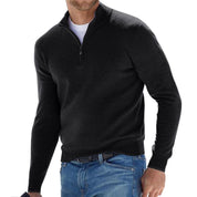 Owen Fletcher | Quarter-Zip Knit Sweater For Men