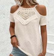 Lilia Hartwell | Crochet Lace Top With Luxe Bohemian Detail
