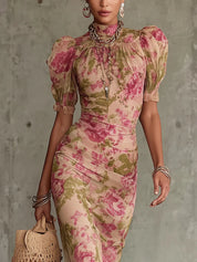 Charlotte Reynolds | Floral Mermaid Maxi Dress For Women