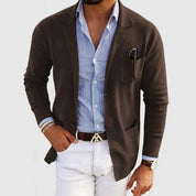 Theo Laurent | Smart Casual Knit Blazer For Men