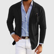 Theo Laurent | Smart Casual Knit Blazer For Men