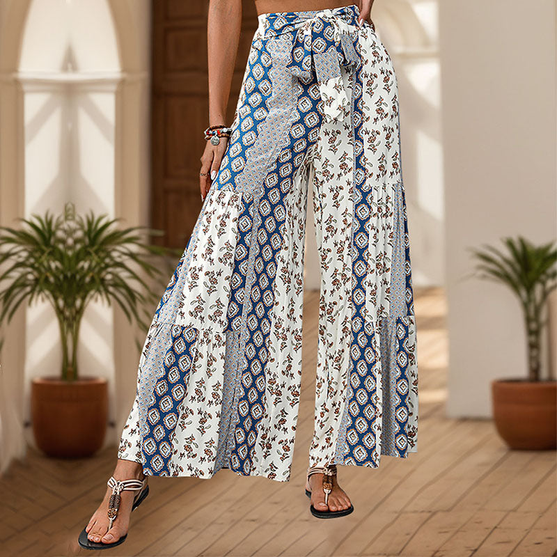 Mackenzie Rowley | Tie-Waist Wide-Leg Pants For Women