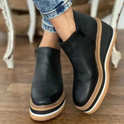Camille Dubois | Elevated Platform Ankle Boots with Everyday Comfort For Women