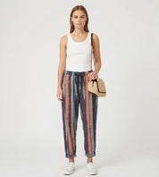 Bridget Callahan | Striped Linen Trousers For Women