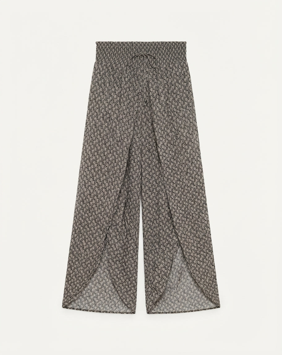 Bridie Cavanagh | Linen Wide-Leg Trousers For Women