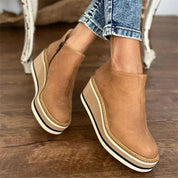Camille Dubois | Elevated Platform Ankle Boots with Everyday Comfort For Women