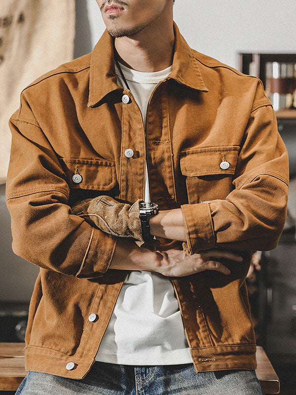 Ethan Romano | Vintage Utility Jacket For Men