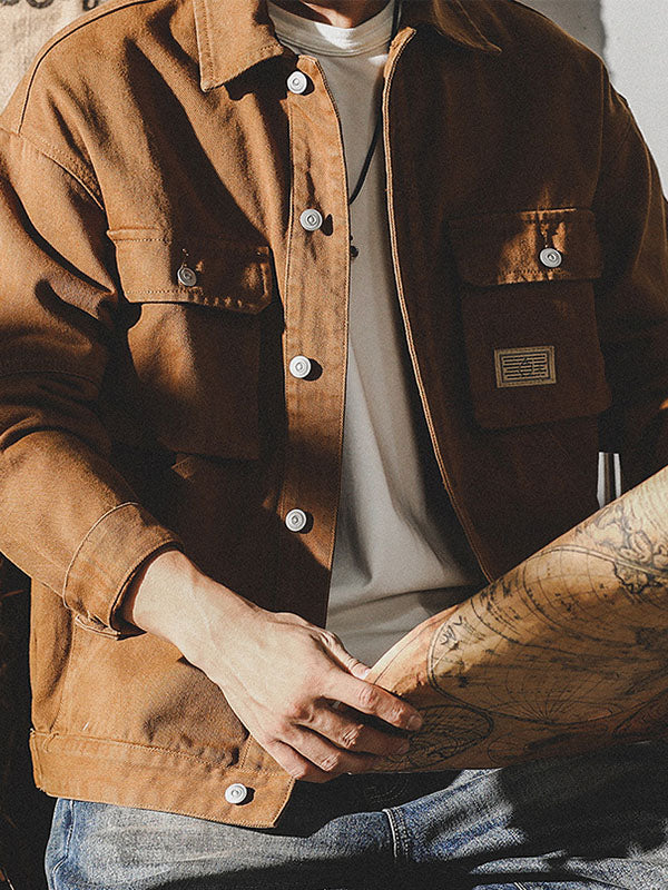 Ethan Romano | Vintage Utility Jacket For Men