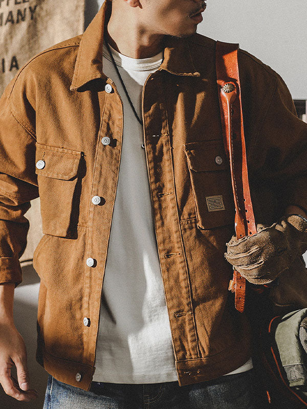 Ethan Romano | Vintage Utility Jacket For Men