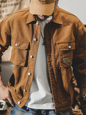 Ethan Romano | Vintage Utility Jacket For Men