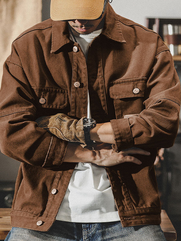 Ethan Romano | Vintage Utility Jacket For Men