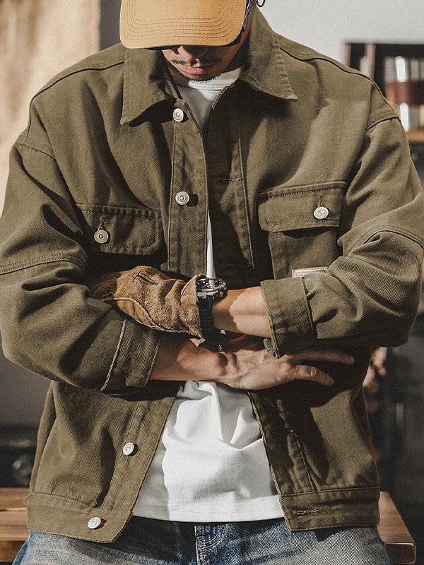 Ethan Romano | Vintage Utility Jacket For Men
