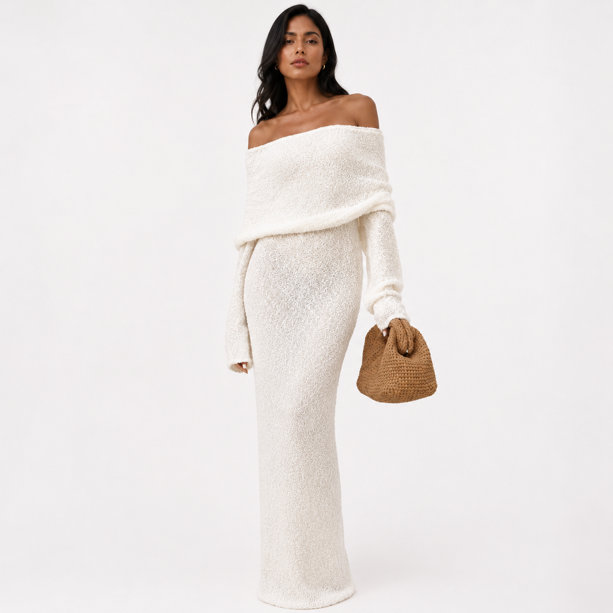 CharlotteHayesOff-ShoulderBoucleMaxiDressForWomen-prouctmodel.png