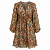 Charlotte Turner | Printed Boho Midi Dress For Women