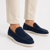 Luca Bianchi | Suede Slip-On Loafers with Effortless Comfort For Men