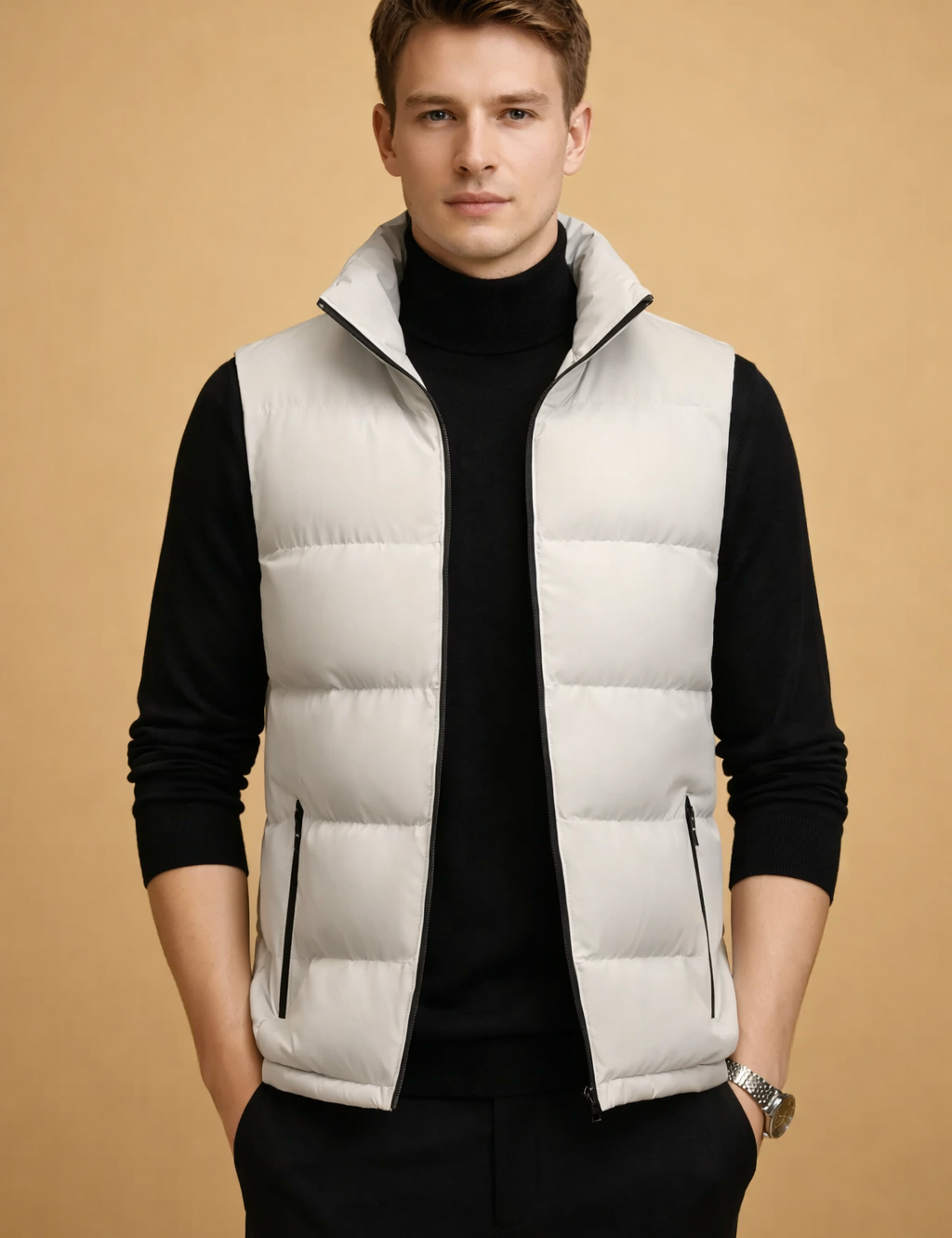 Ethan Dubois | Lightweight Quilted Bodywarmer For Men