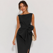 Cordelia Ashworth | Bow Detail Midi Sheath Dress For Women