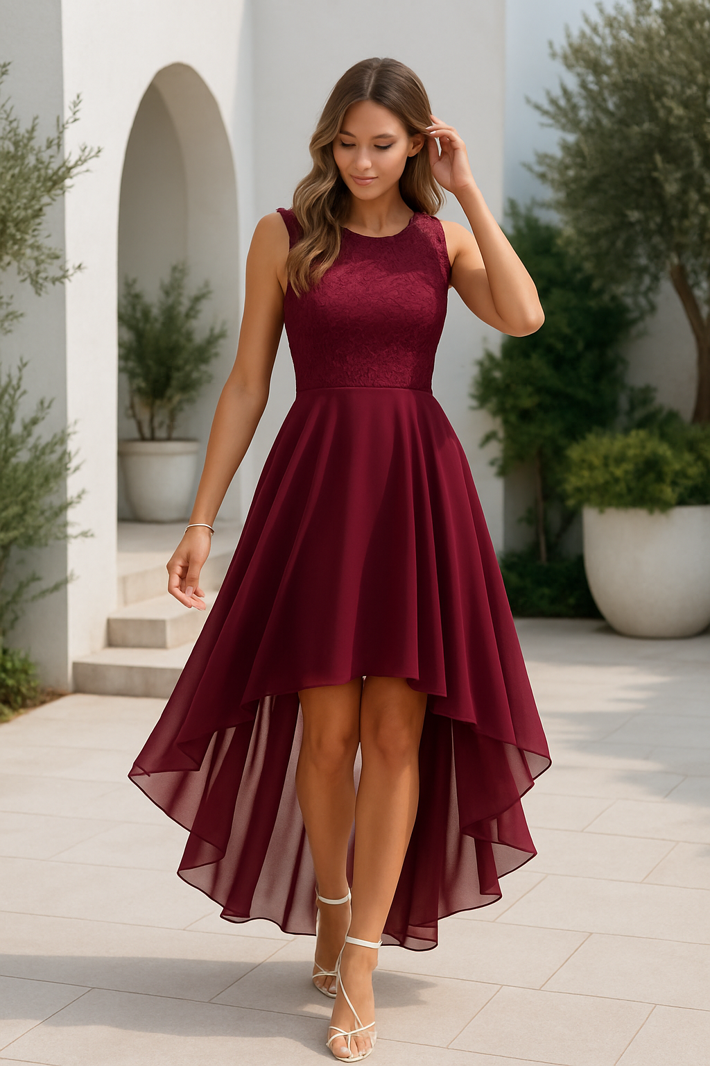 Genevieve Ashworth | Asymmetrical Cocktail Dress For Women
