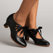 Chiara Bellini | Vintage Low Heel Pumps For Women